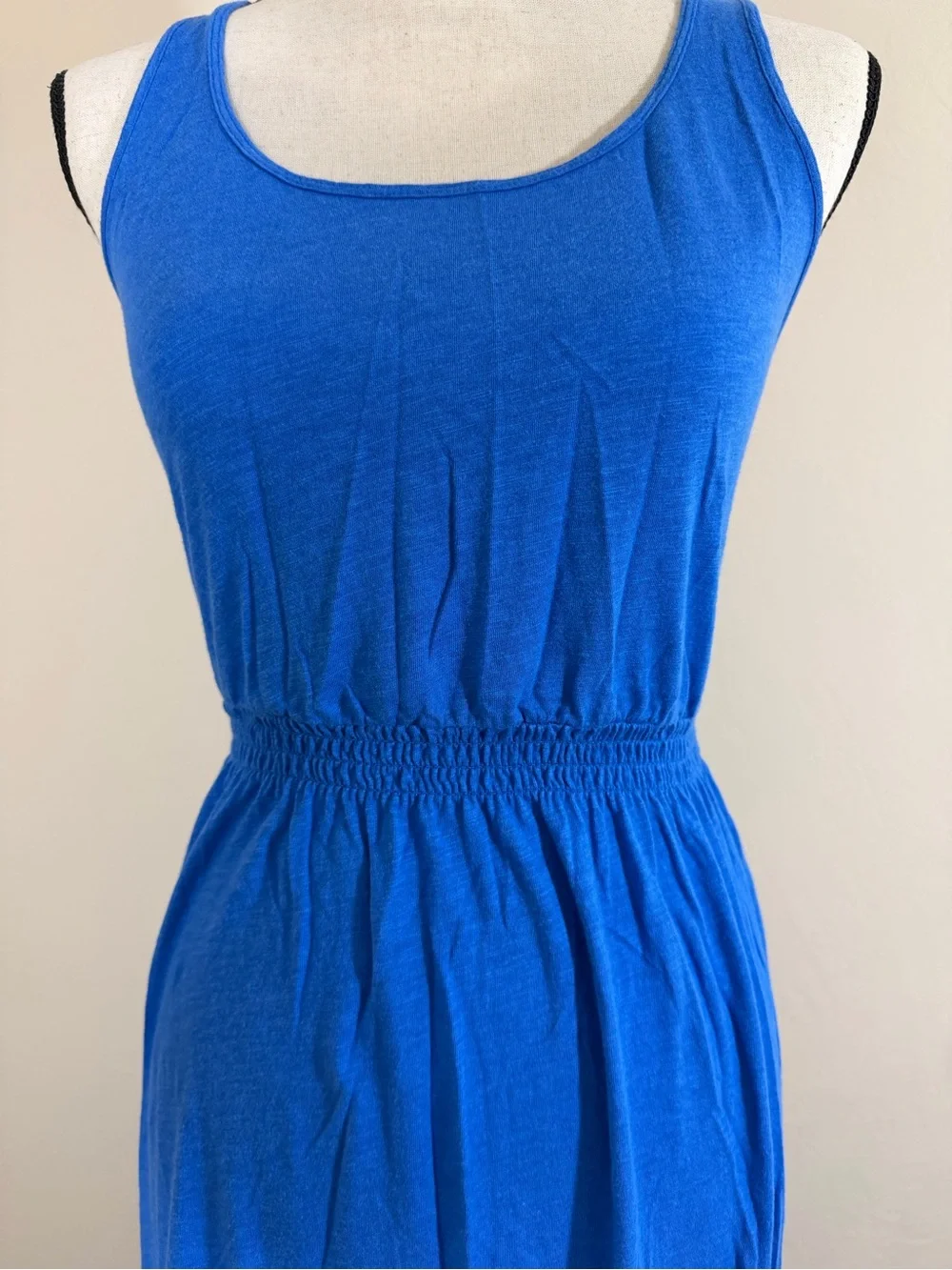 Abercrombie and Fitch Womens Royal Blue Racerback Maxi Dress Size Small